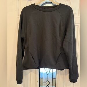 Spyder Black Crew Neck Sweatshirt